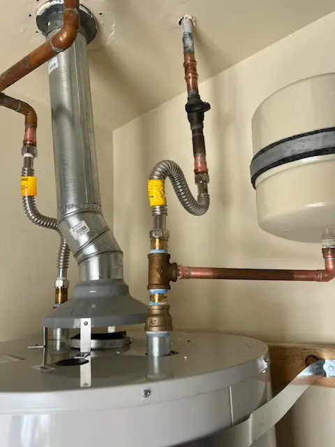 Water heater installation and plumbing repair in St. Andrews